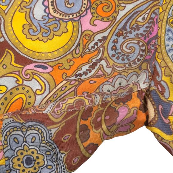 Johnny Was Palazzo Pant Sandalwood Viola Boho Hippie Wide Leg Flare - Picture 11 of 12